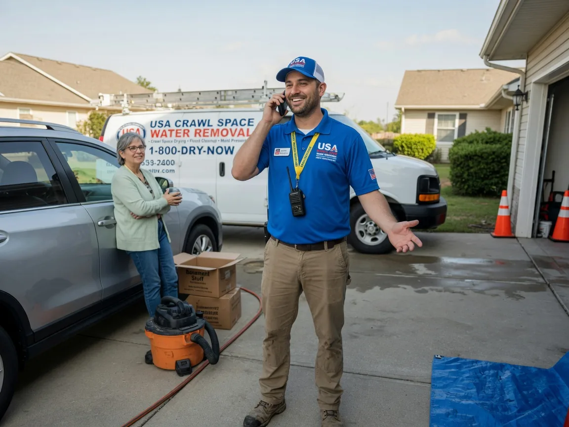 Crawl Space Water Removal Colonial Beach, VA FAQs